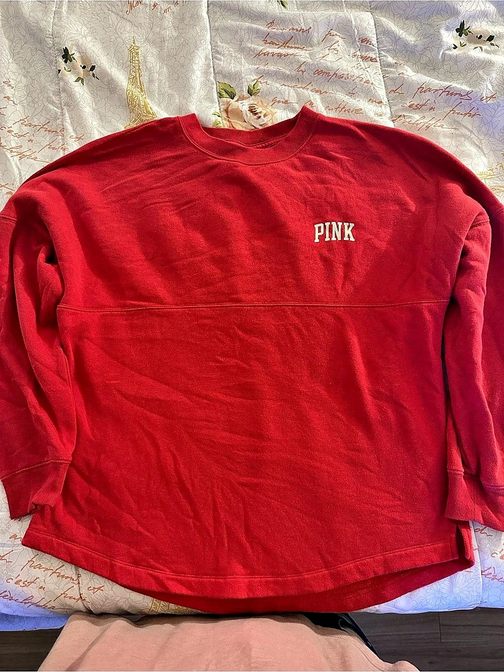 Victoria'Small Secret PINK Love Pink Crewneck Size Small